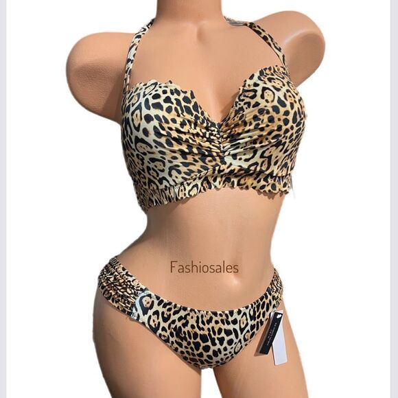 Victorias Secret Swim Zuma Sweetheart Demi Bikini top and Bottoms Set 38D / XL - Picture 2 of 3